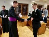 Odczytanie regulaminu I Rocznikowi w Błoniu